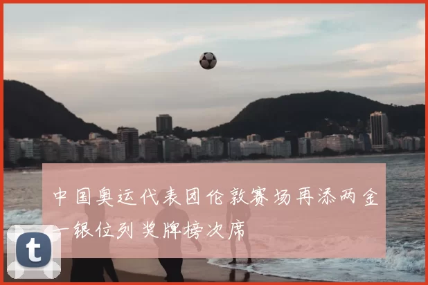 中国奥运代表团伦敦赛场再添两金一银位列奖牌榜次席